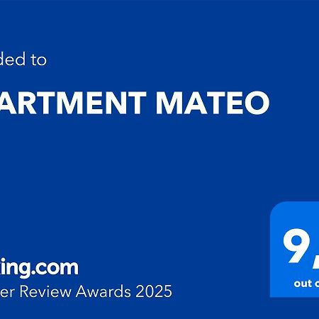 Apartment Mateo Miholascica Exteriör bild